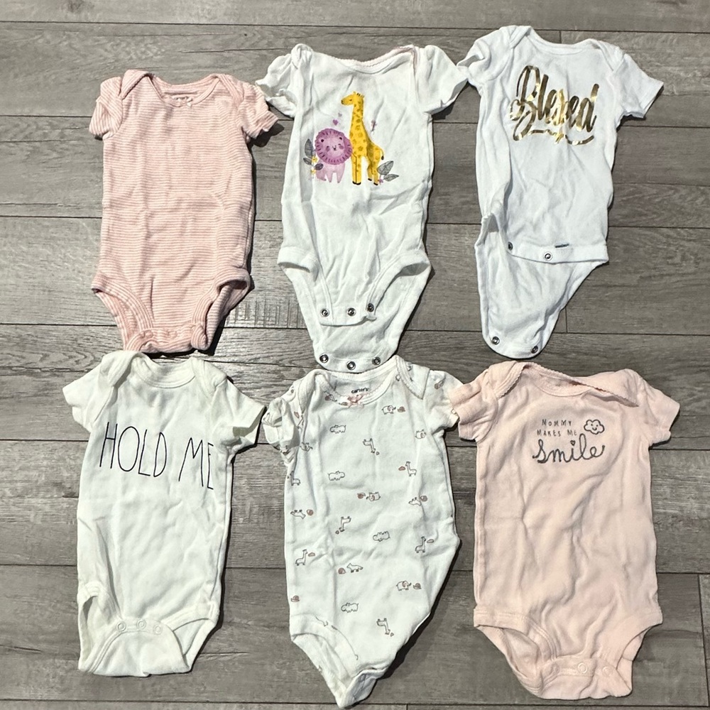 0-3 month onsies